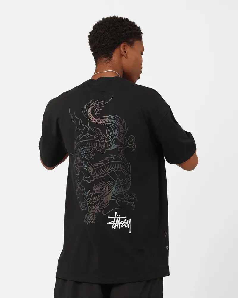 Stüssy Uv Dragon T-Shirt Pigment Black 1