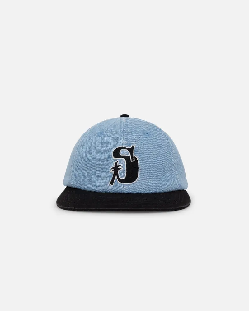 Stussy Vintage S Low Pro Cap Light Denim 1
