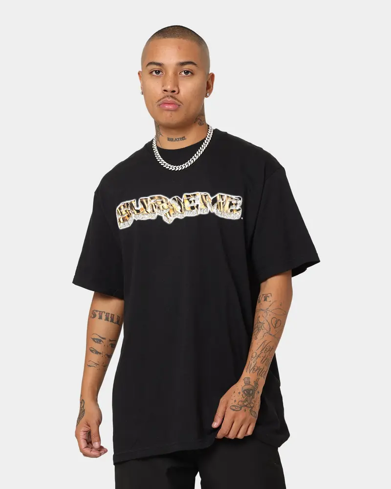 Supreme Diamond T-Shirt Black 1