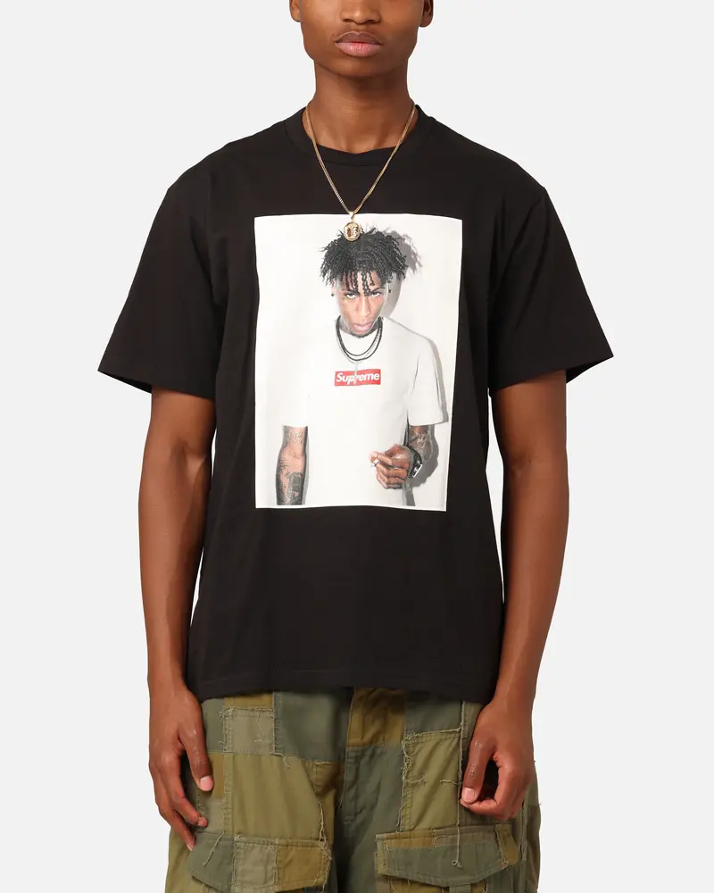 Supreme Nba Youngboy T-Shirt Black 1