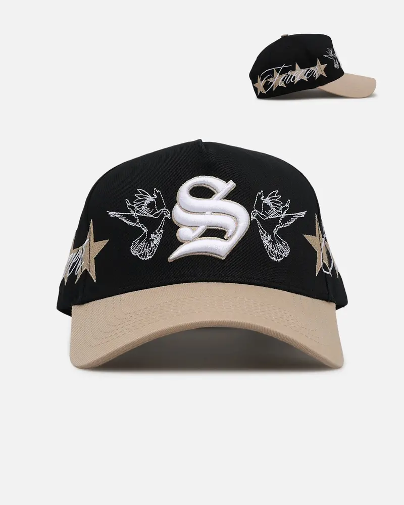 Sworn To Us Always & Forever Snapback Black/Tan 1
