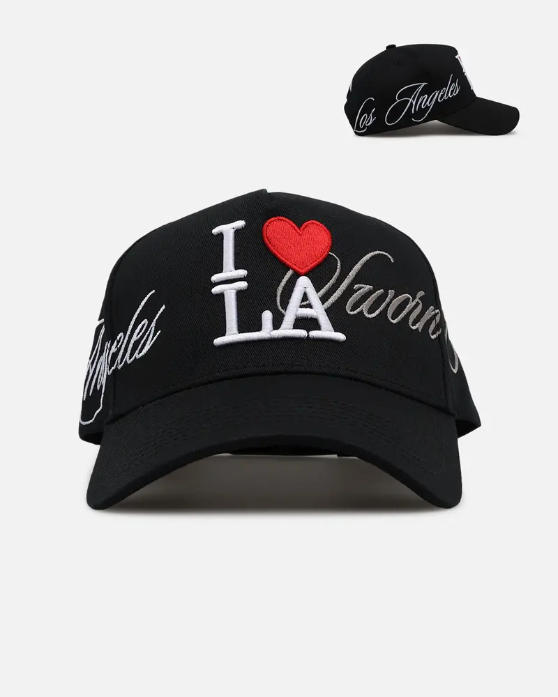 Sworn To Us I Love La Snapback Black 1