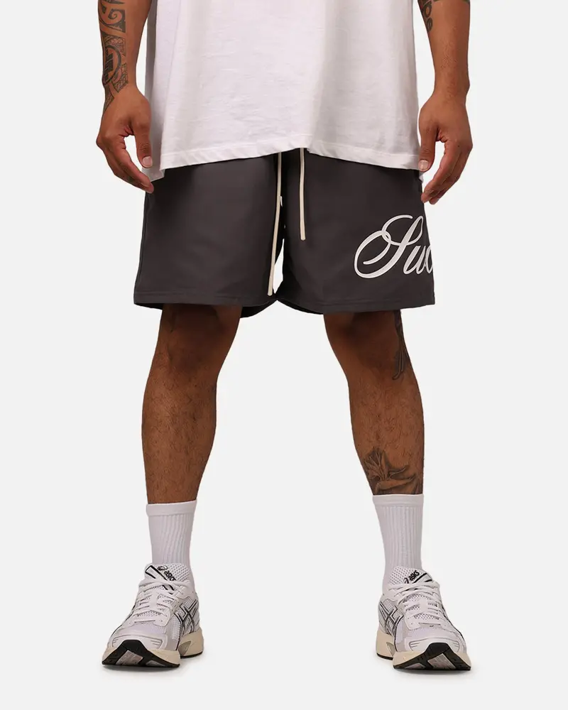 Sworn To Us Spirit Angel Swim Shorts Grey 1
