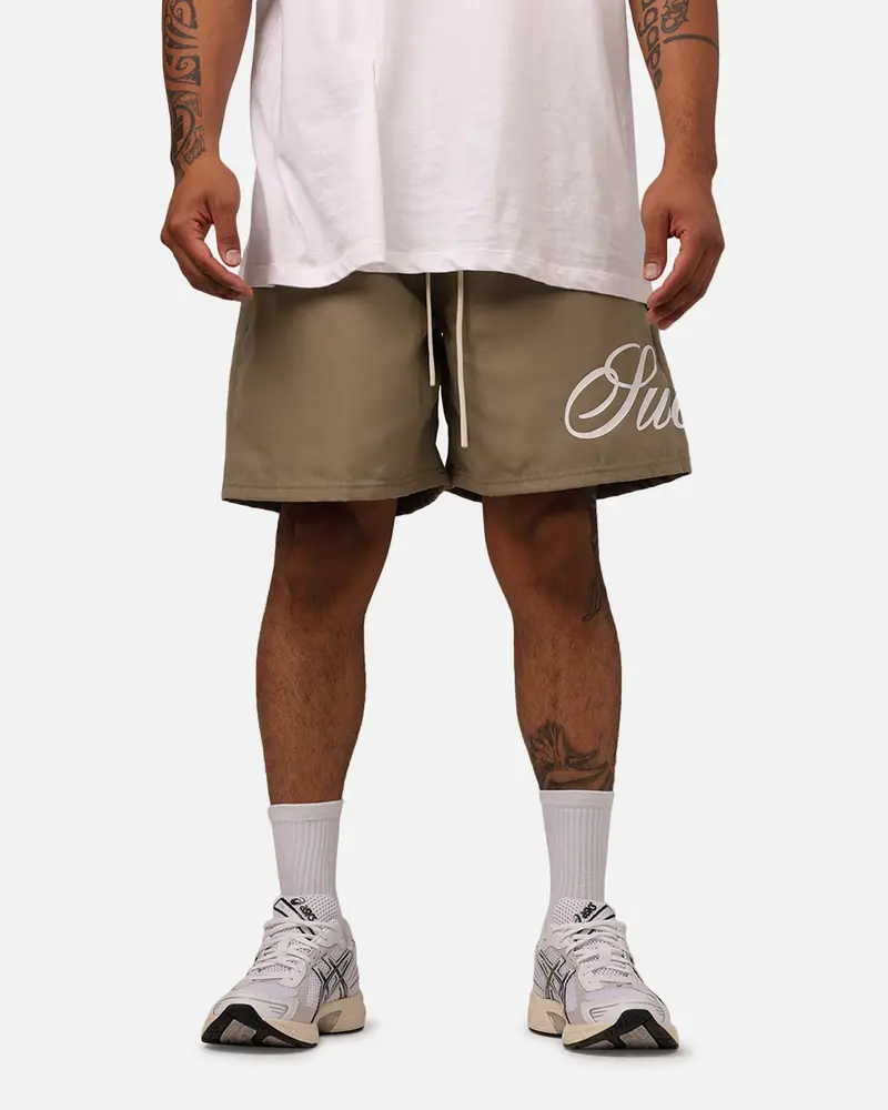 Sworn To Us Spirit Angel Swim Shorts Mushroom 1