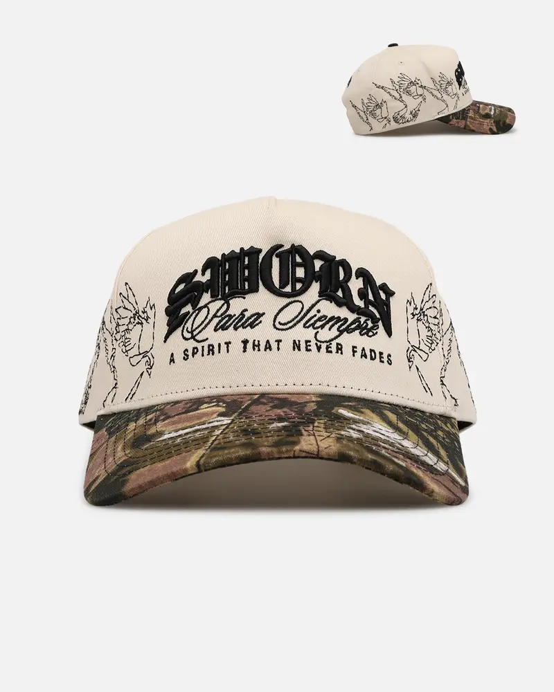 Sworn To Us Spirit Snapback Natural/Camo 1