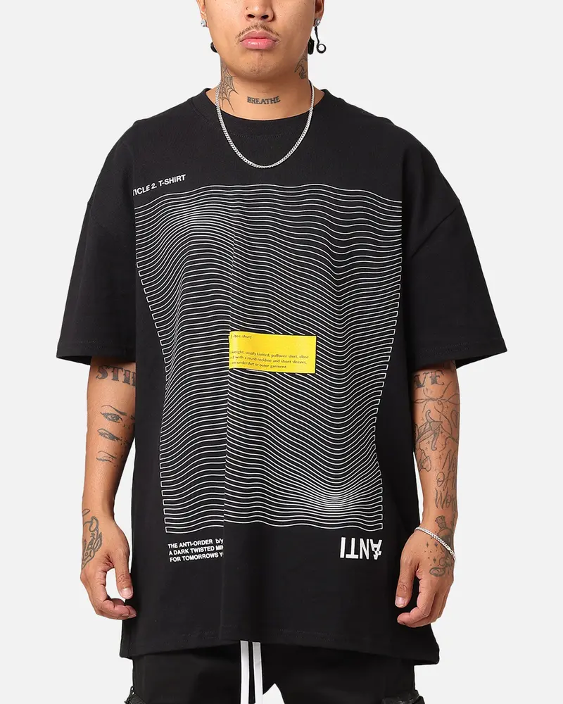 The Anit Order Shurt T-Shirt Black 1