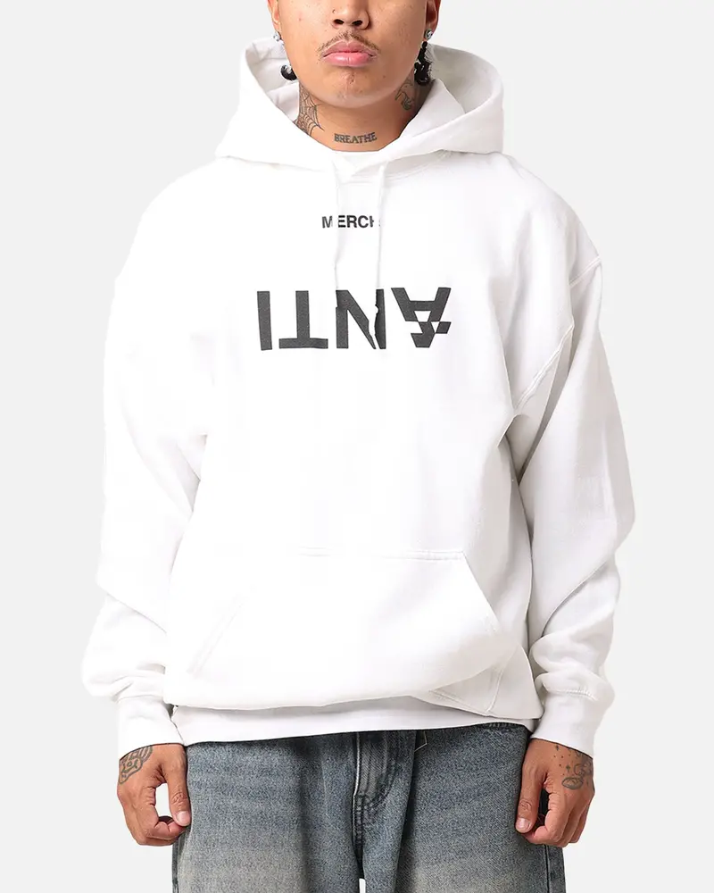 The Ant Order Anti Merch Hoodie White 1
