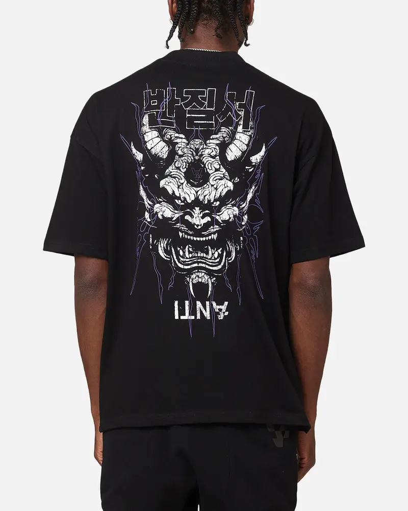 The Anti Order Agma Mock Neck T-Shirt Black 1