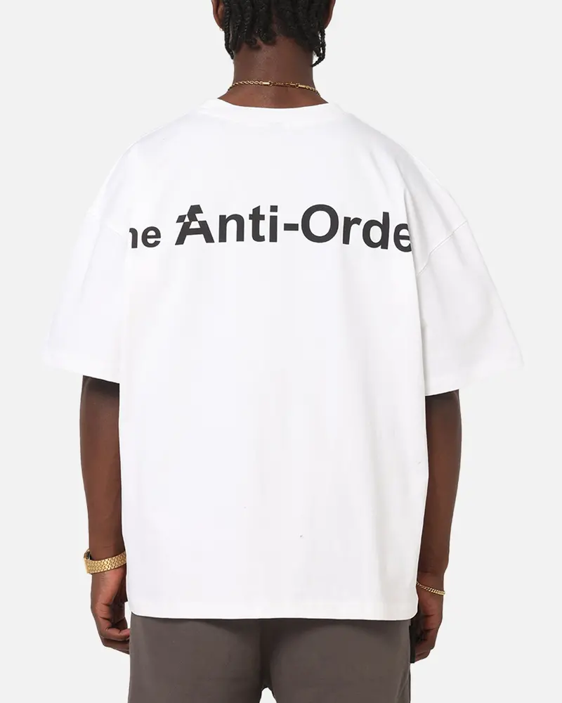 The Anti Order Alpha Inverse T-Shirt White 1