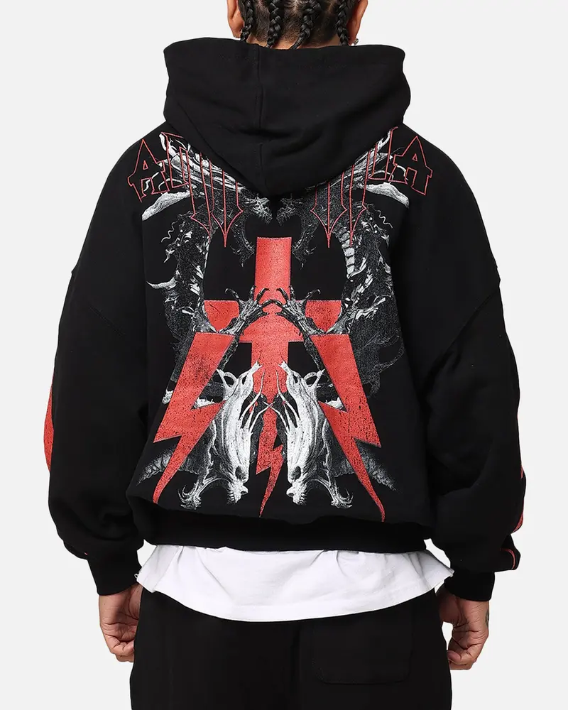 The Anti Order Ares Hoodie Black 1