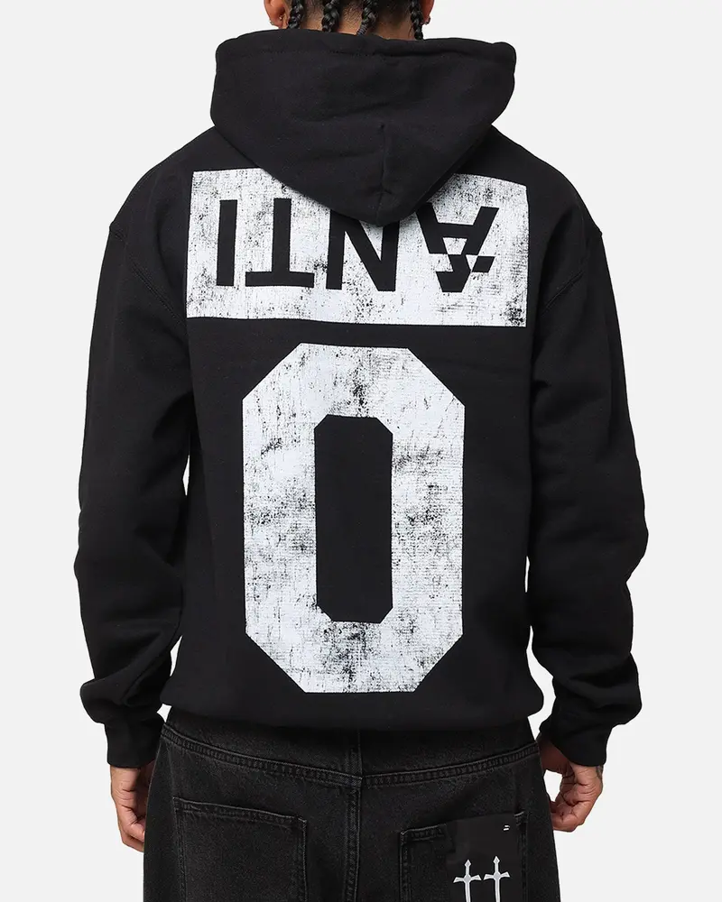 The Anti Order Azero College Hoodie Black/White 1