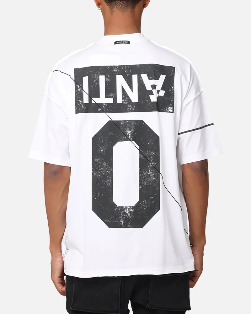 The Anti Order Azero Non Seam Oversized T-Shirt White/Black 1