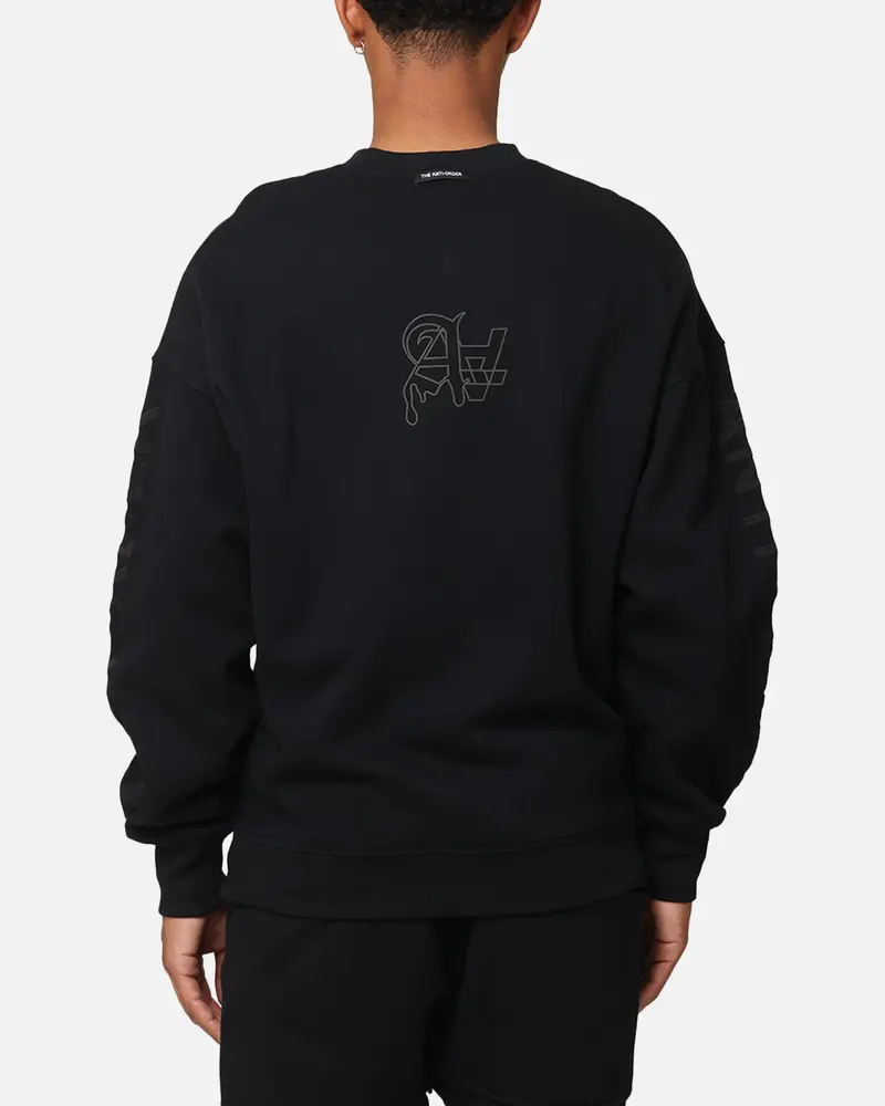 The Anti Order Coed Crewneck Black/Black 1