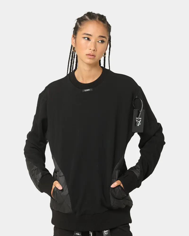 The Anti Order Fvntom Crewneck Black/Reflective 1