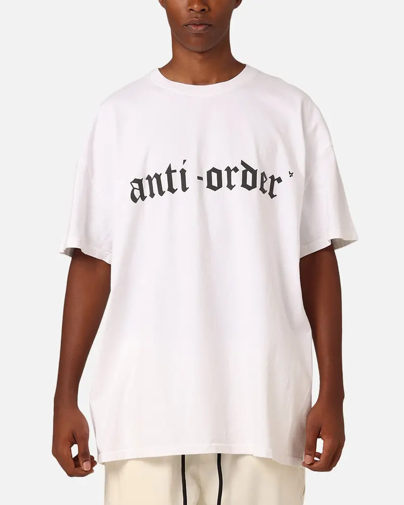 The Anti Order Non Gothic T-Shirt White 1