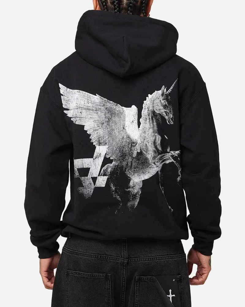 The Anti Order Pegasus Lost Hoodie Black 1