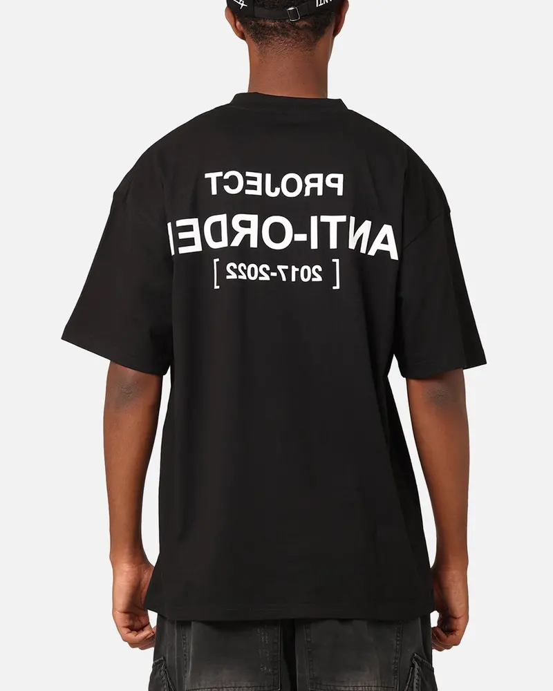 The Anti Order Project Anti T-Shirt Black 1