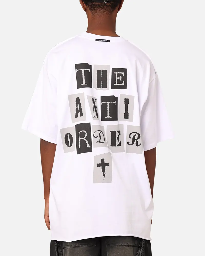 The Anti Order Ransom Baggy T-Shirt White 1