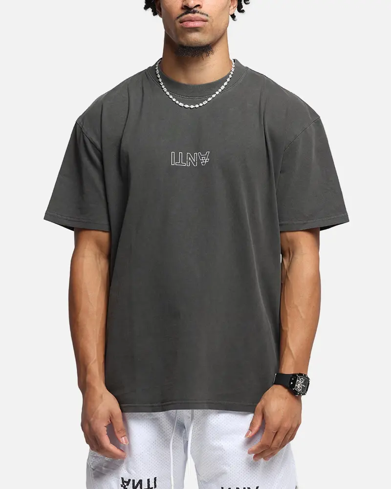 The Anti Order Truth In Chaos Boxy T-Shirt Black Wash 2