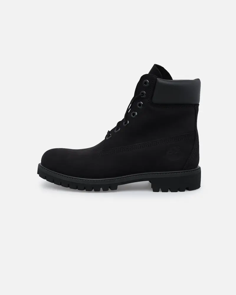 Timberland 6-Inch Premium Boot Black Nubuck 2 1