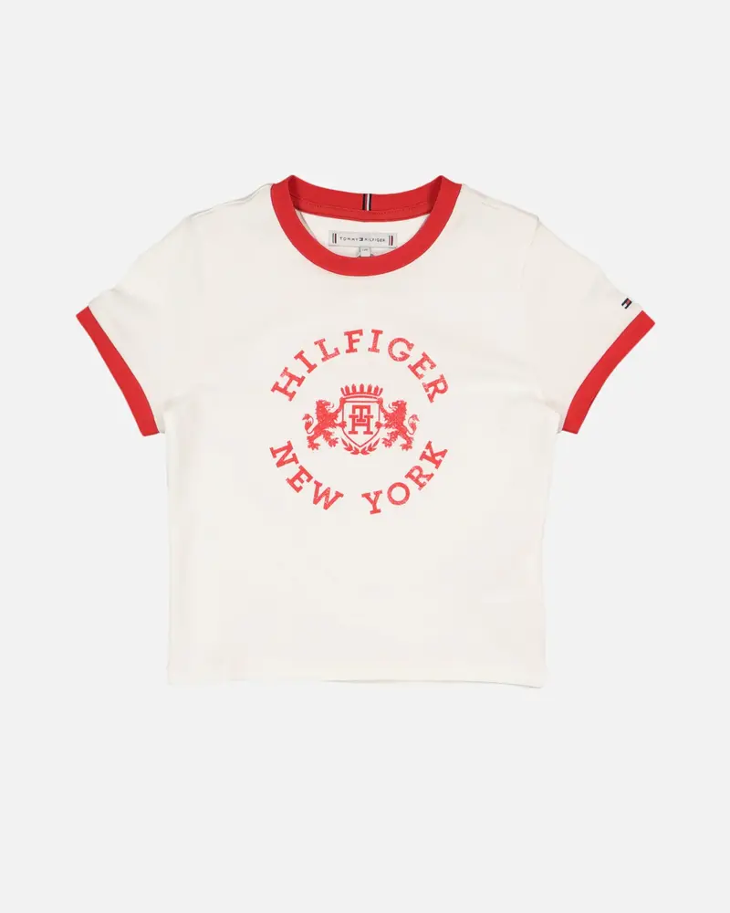 Tommy Hilfiger Kids' Crest T-Shirt White 1