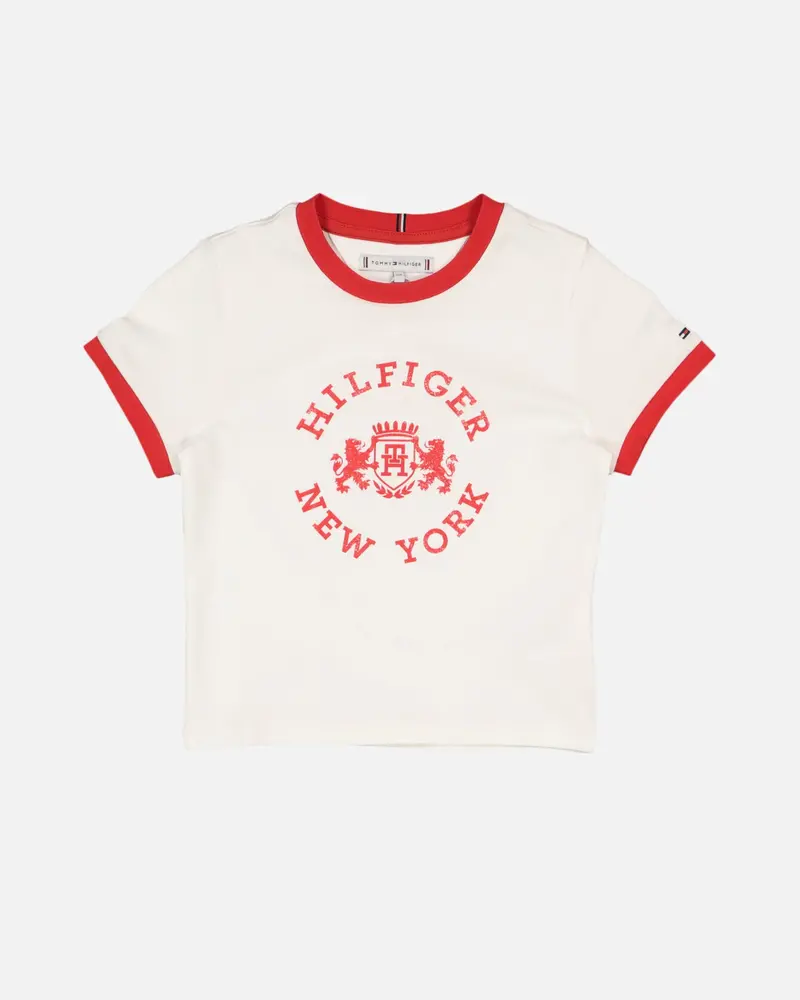 Tommy Hilfiger Kids' Crest T-Shirt White 1