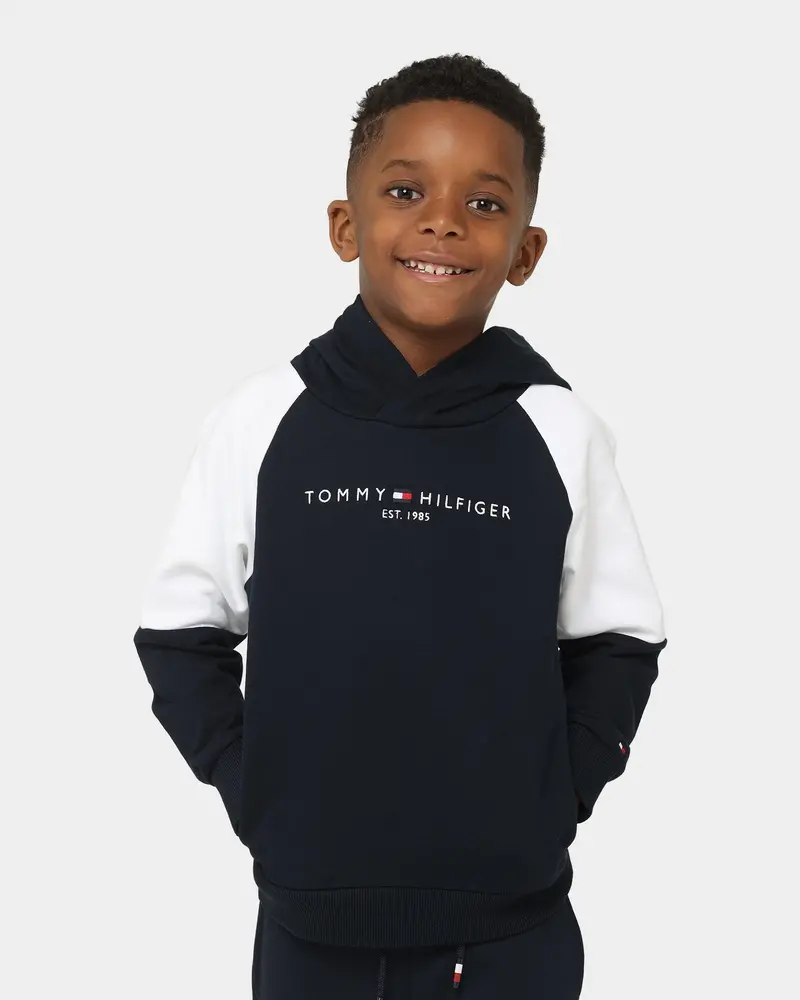 Tommy Hilfiger Kids' Essential Hooded Block Set Desert Sky 1