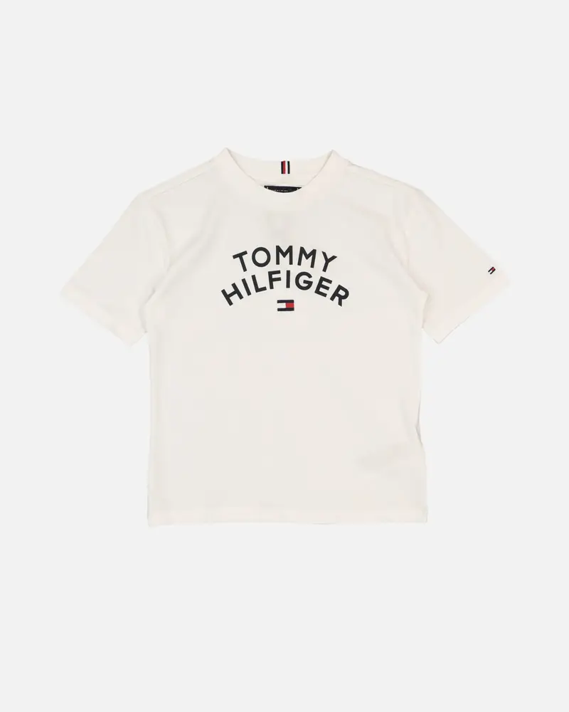 Tommy Hilfiger Kids' Flag T-Shirt White 1