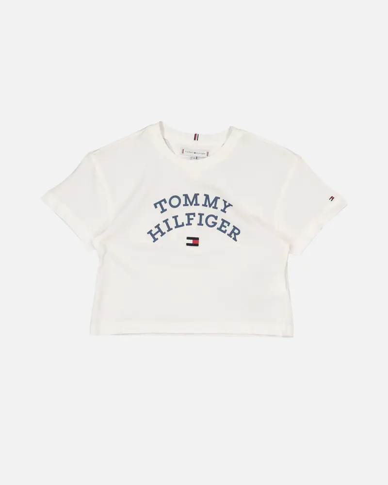 Tommy Hilfiger Kids' Flag T-Shirt White 1