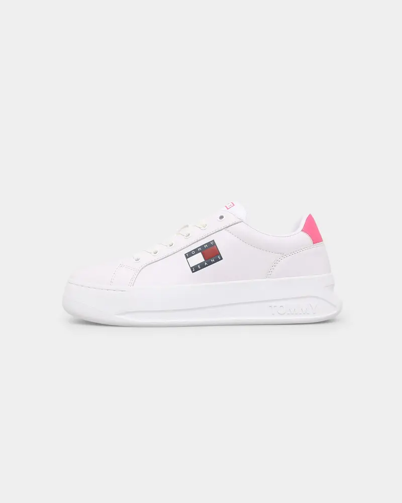 Tommy Jeans Women's Tj City Flatform Shoes White 1
