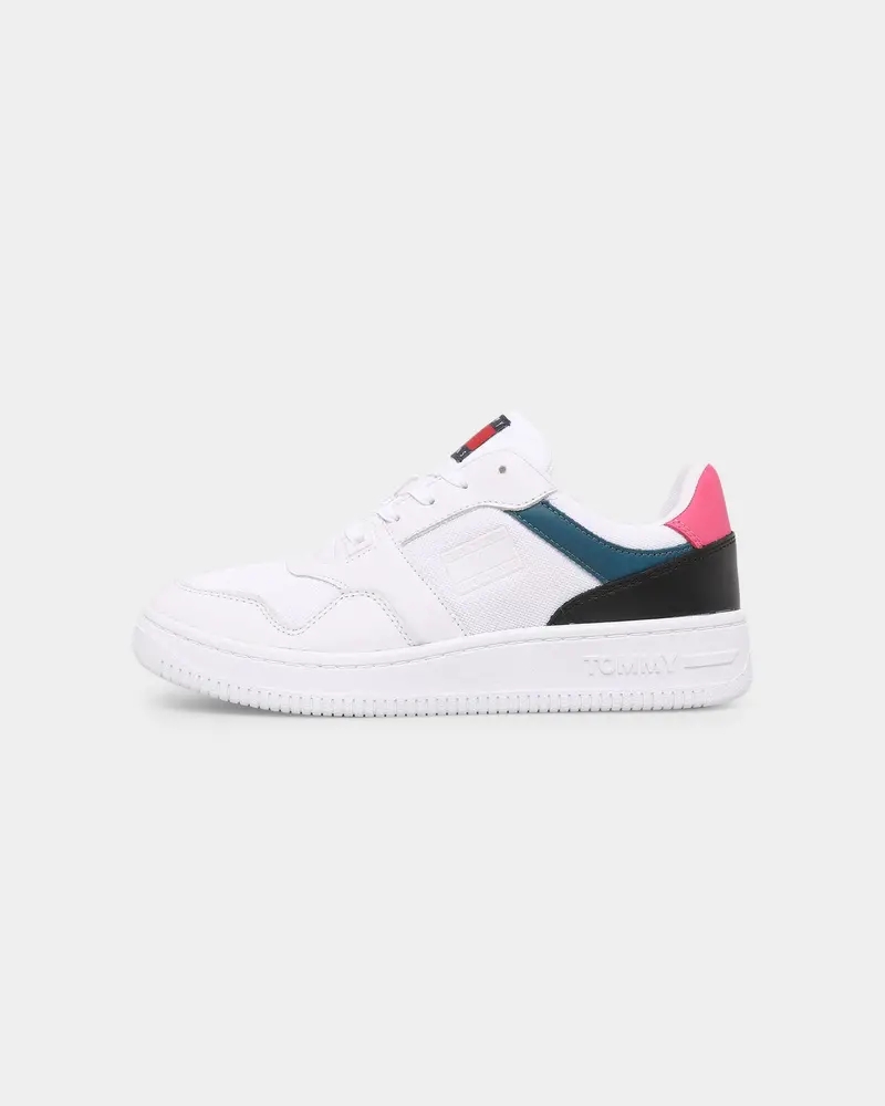 Tommy Jeans Women's Tj Mix Basket Shoes Petrol 1