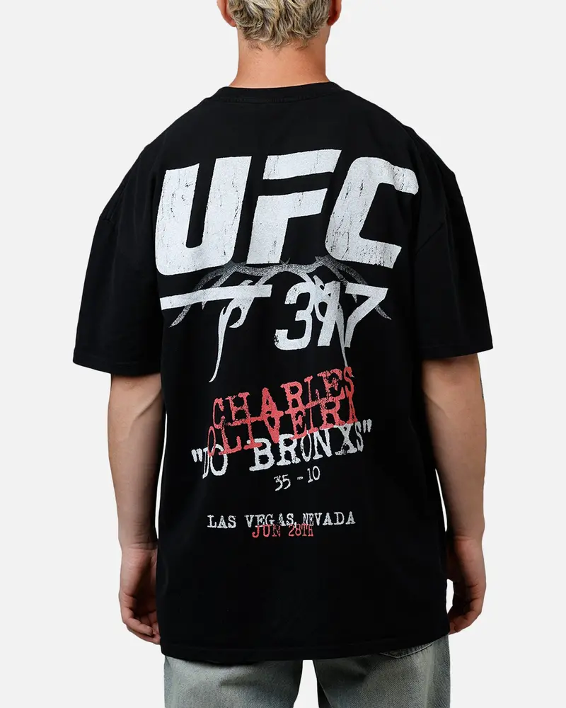 Ufc By Culture Kings Charles Oliveira Ufc 317 T-Shirt Black 2
