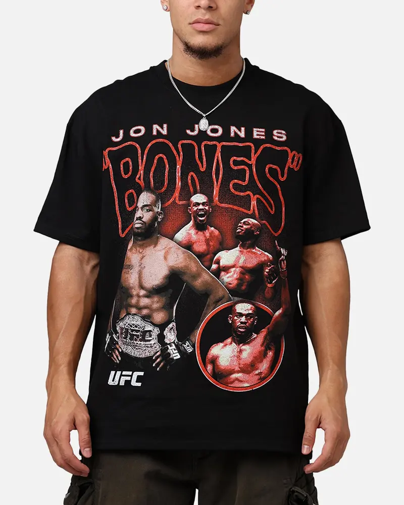 Ufc By Culture Kings Jon Jones Heavy T-Shirt Black 1