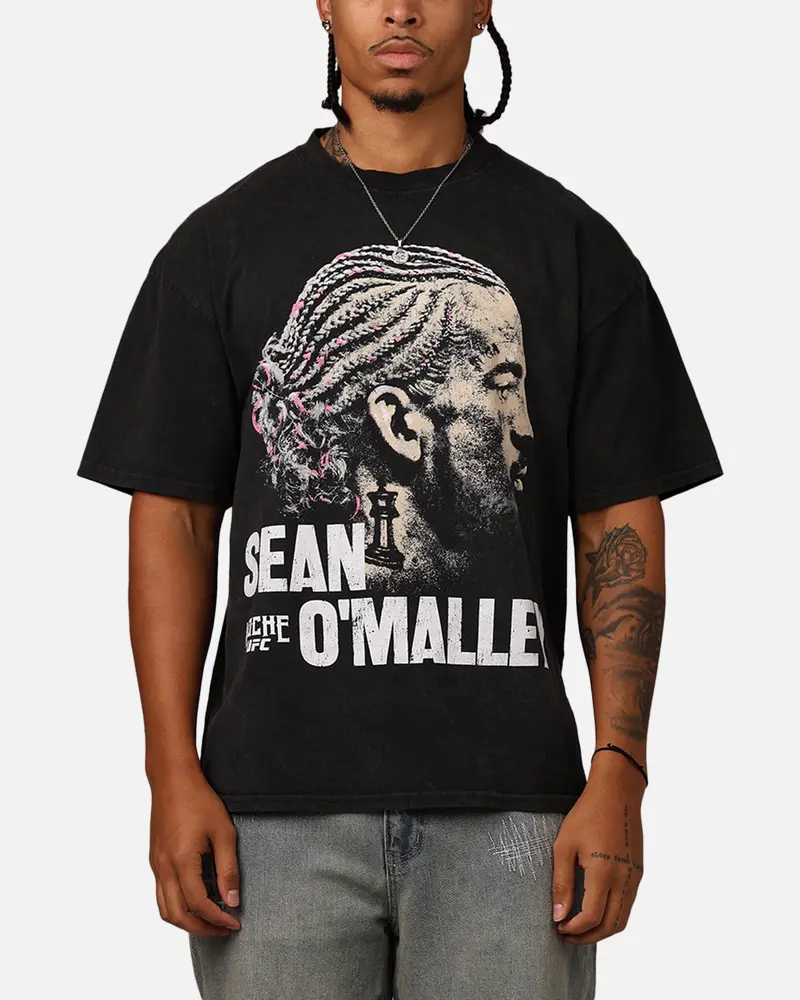 Ufc By Culture Kings Suga Sean O'malley Noche T-Shirt Black Acidwash 1