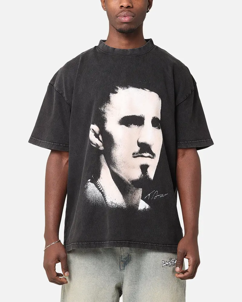 Ufc By Culture Kings Tom Aspinall Vintage T-Shirt Black Acidwash 1