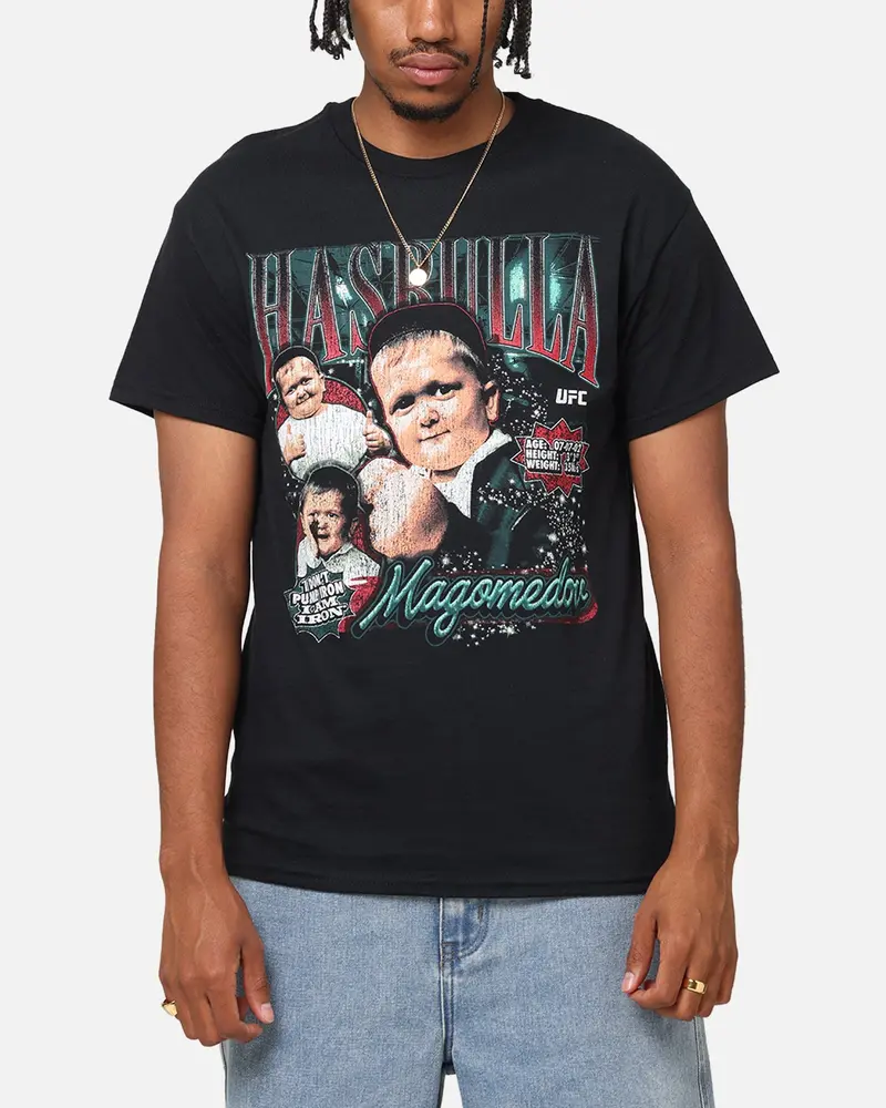 Ufc By Goat Crew Hasbulla Vintage T-Shirt Black 1