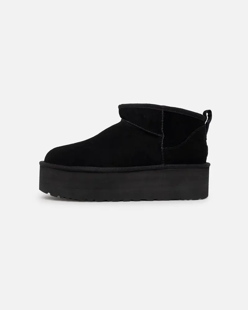 Ugg Boots Women's Classic Ultra Mini Platform Black 1