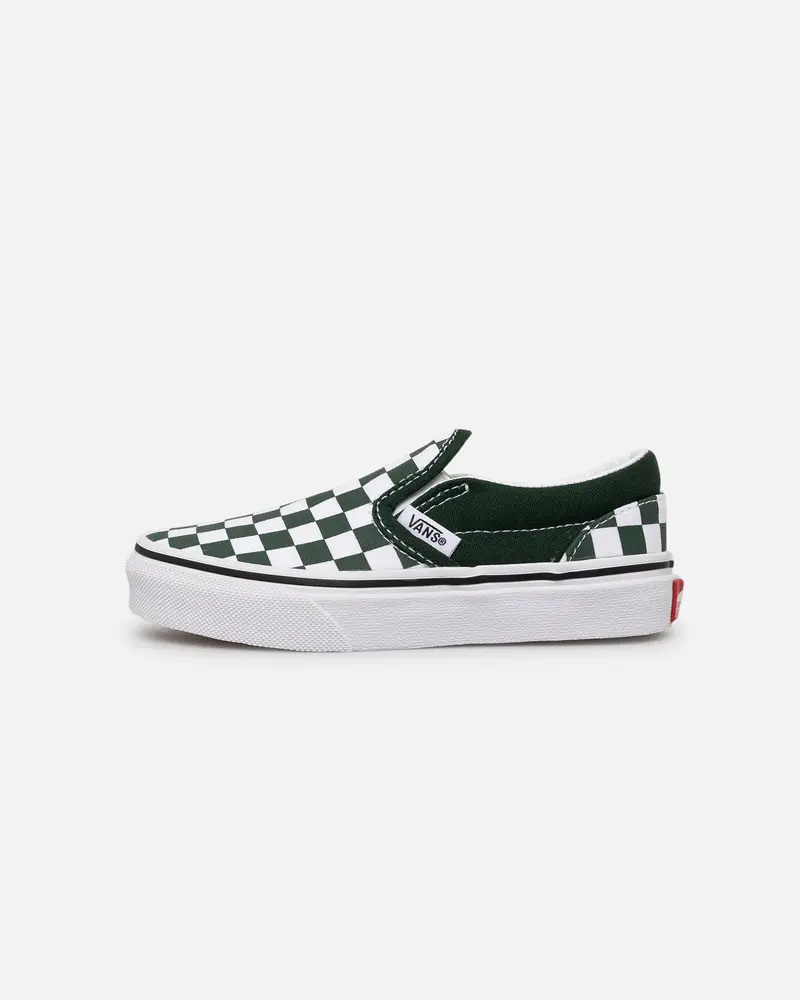 Vans Kids' Classic Slip-On Colour Theory (Ps) Checkerboard/Black 1