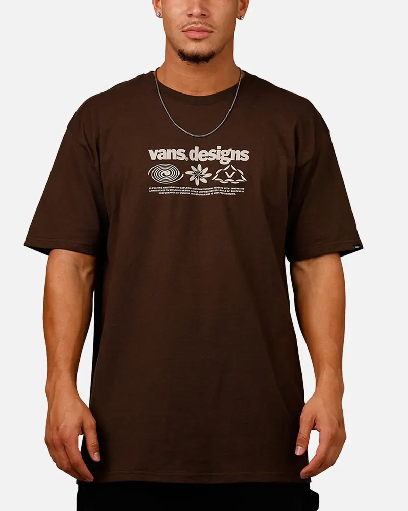 Vans Researcher T-Shirt Coffee 1