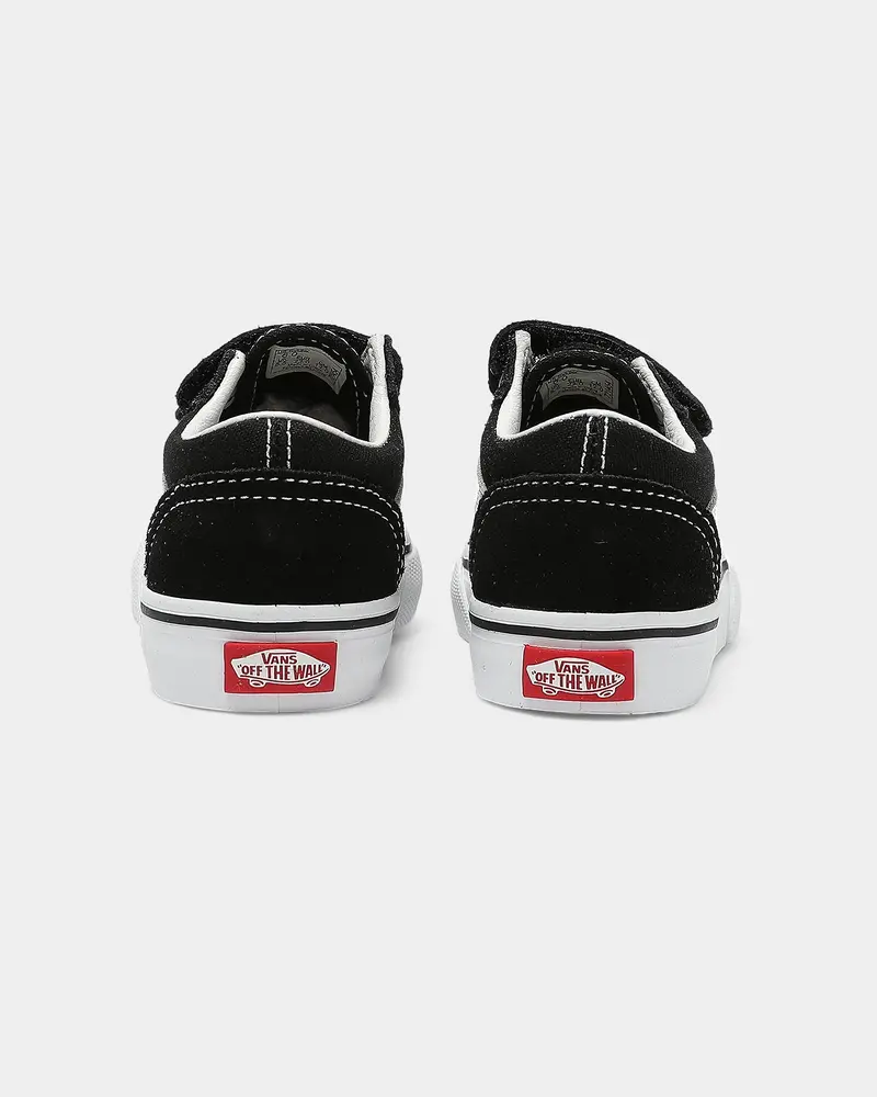 Vans Toddler Old Skool V Black/White 3