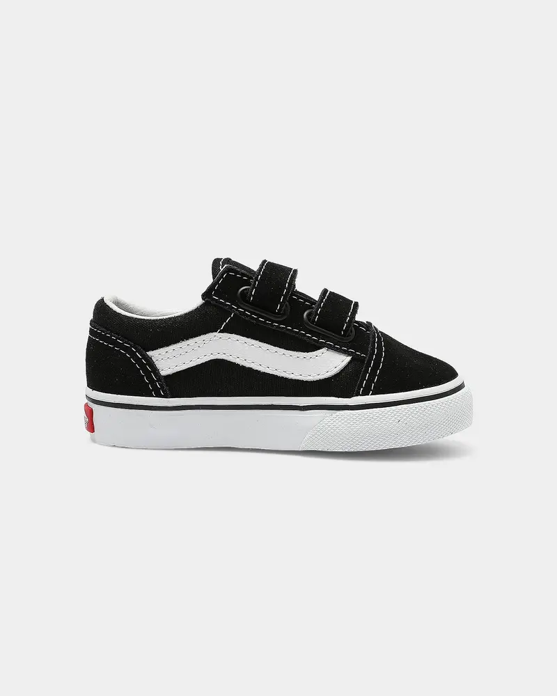 Vans Toddler Old Skool V Black/White 4