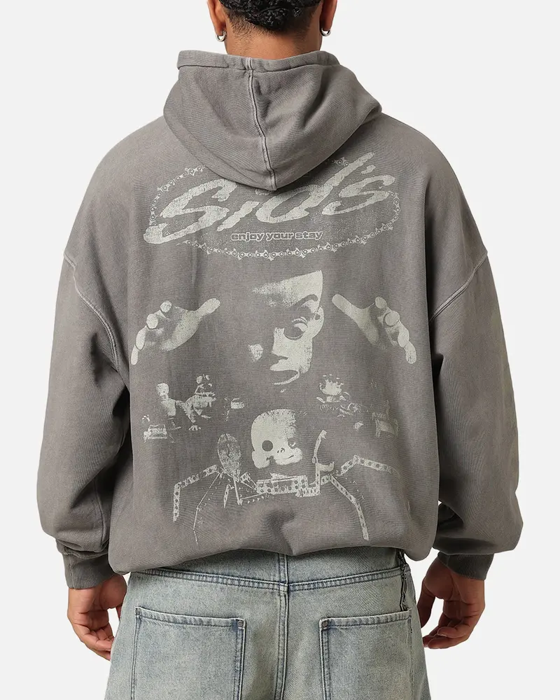 Vintage American Thrift Disney Pixar Sid Premium Hoodie Washed Charcoal 1