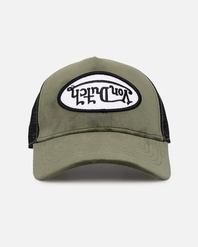 Von Dutch Dark Green Trucker Snapback Dark Green 1