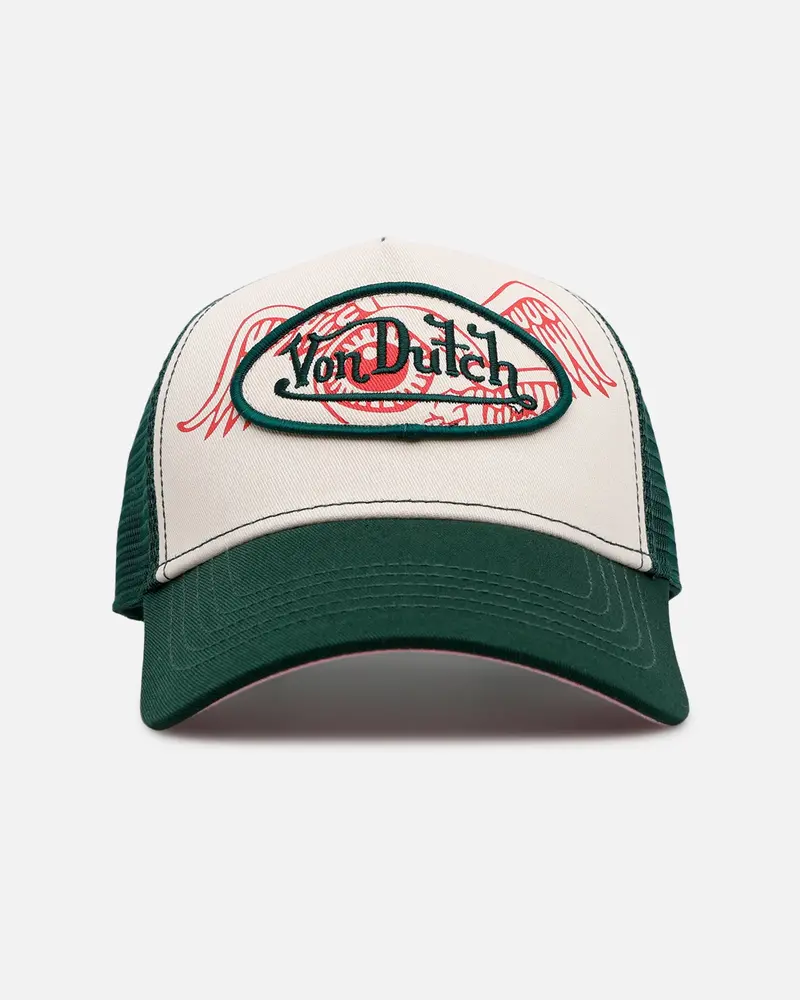 Von Dutch Flying Eye Trucker Snapback Green 1