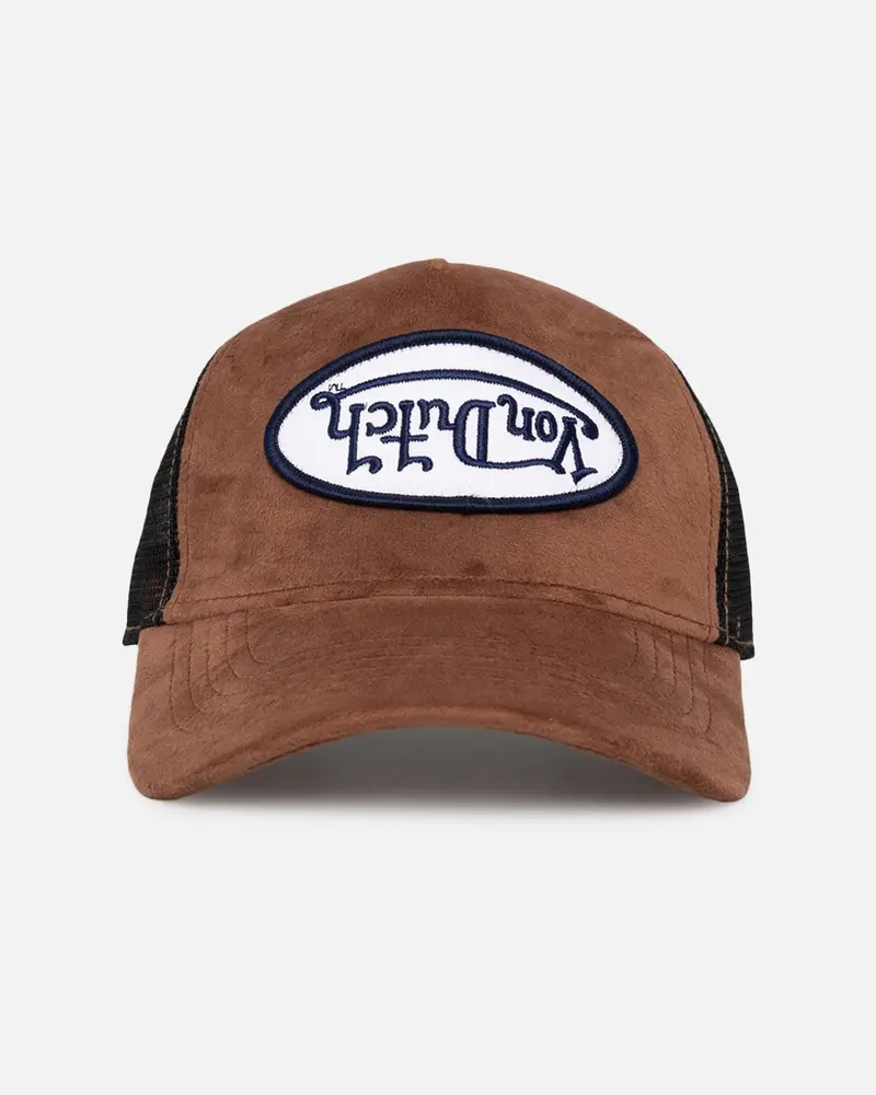 Von Dutch Taupe Trucker Snapback Taupe 1