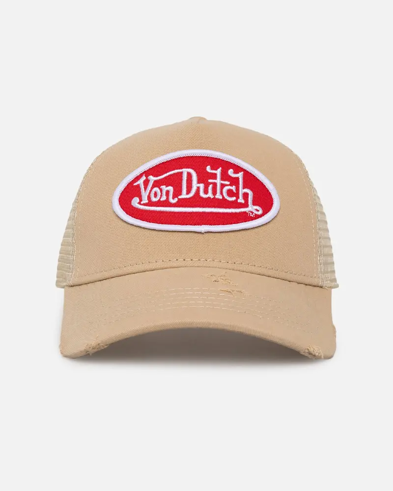 Von Dutch Taupe Trucker Snapback Taupe 1