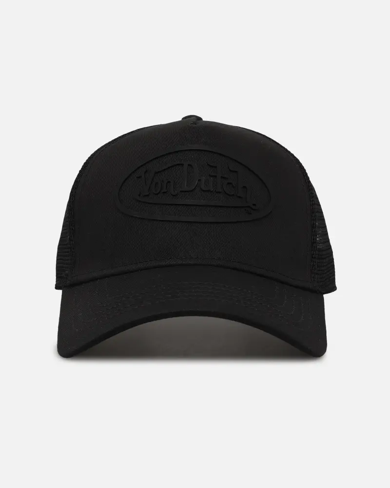 Von Dutch Trucker Snapback Hat Black 1