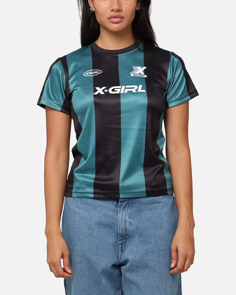 X-Girl Future Football Baby T-Shirt Pine 1