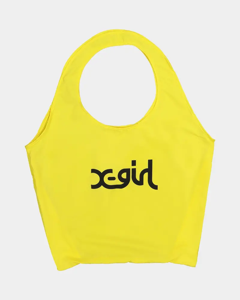 X-Girl Women's Mills Logo Shopper Bag Yellow 1