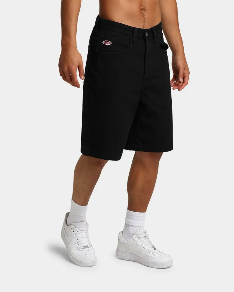 X-Large Bull Denim 91 Shorts Black Denim 1